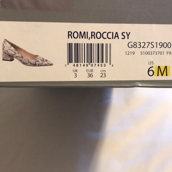Fabulous low heels worn once, with box, Franco Sarto - Picture 5 of 8